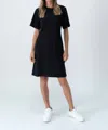 Six/fifty Brooke T-shirt Dress In Black