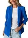 Six/fifty Cameron Blazer In Cobalt Blue In Blue