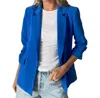 Six/fifty Cameron Blazer In Cobalt Blue In Blue