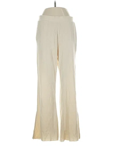 Pre-owned Six/fifty Casual Pants In Gold