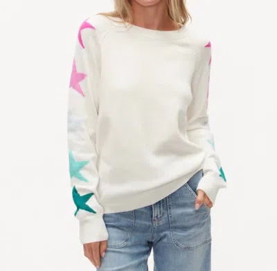 Six/fifty Danielle Star Sweater In Off White