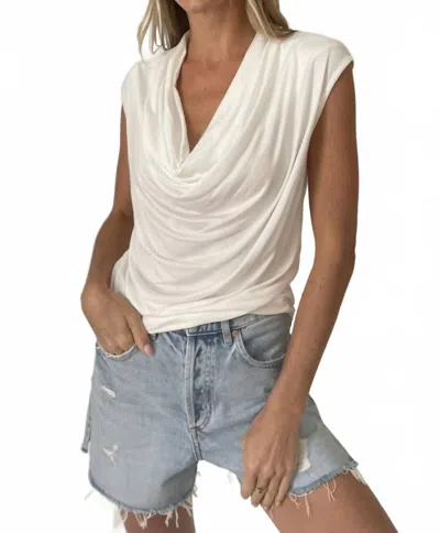 Six/fifty Dylan Top In Ivory In White