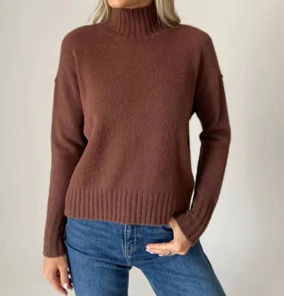 Six/fifty Jessie Sweater In Brown