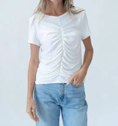 Six/fifty Kacie Tee In White