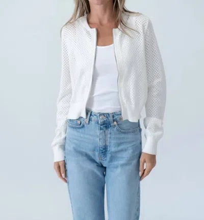 Six/fifty Laurel Sweater In White