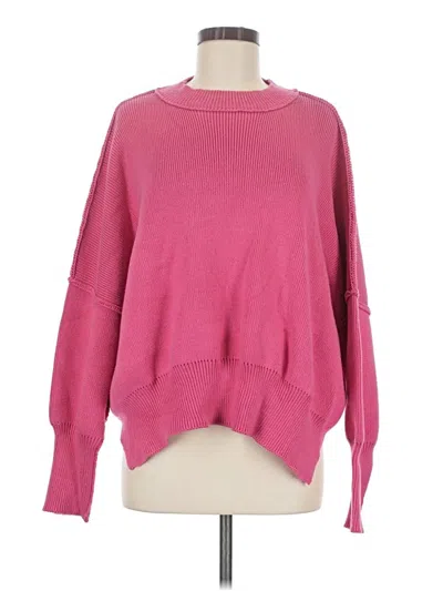 Pre-owned Six/fifty Long Sleeve T-shirt In Pink