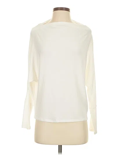 Pre-owned Six/fifty Long Sleeve Turtleneck In Ivory