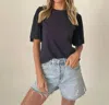 Six/fifty Marissa Top In Navy In Blue