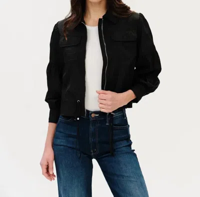 Six/fifty Mason Utility Jacket In Black