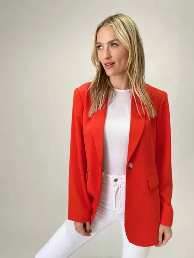 Six/fifty Paris Blazer In Red