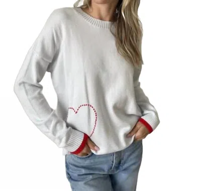 SIX/FIFTY POOKIE SWEATER IN LIGHT BLUE