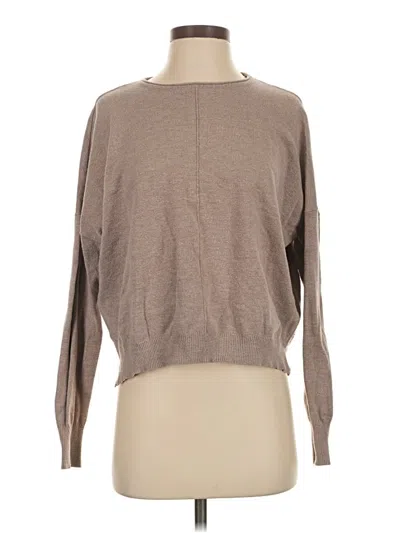 Pre-owned Six/fifty Pullover Sweater In Brown