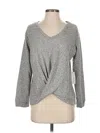 Six/fifty Pullover Sweater In Gray