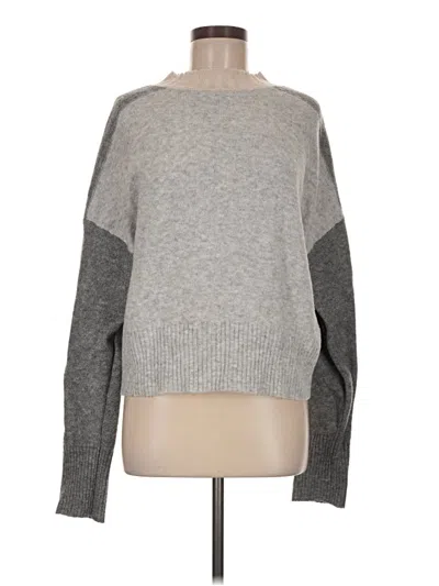 Pre-owned Six/fifty Pullover Sweater In Gray