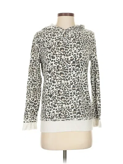 Pre-owned Six/fifty Pullover Sweater In White