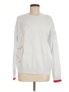 Six/fifty Pullover Sweater In White