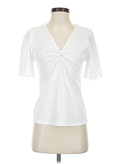 Pre-owned Six/fifty Short Sleeve T-shirt In White