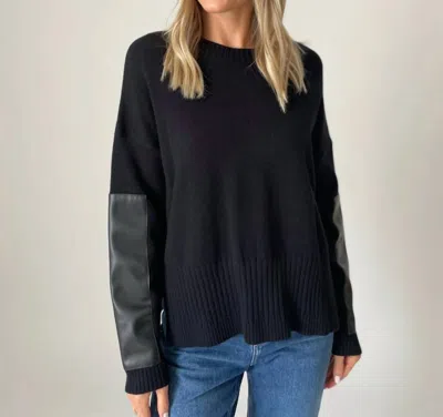 Six/fifty Sloane Sweater In Black