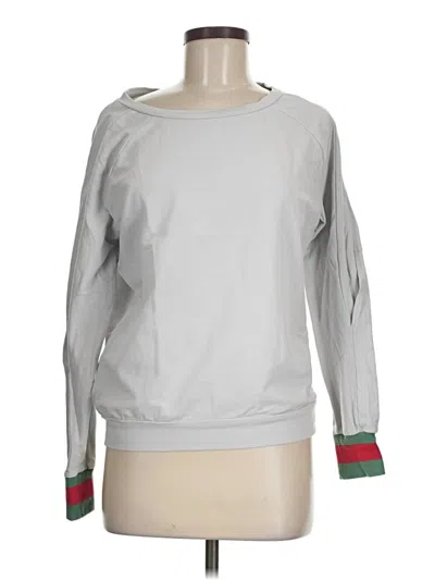 Pre-owned Six/fifty Sweatshirt In Silver