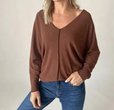 Six/fifty Tribeca Top In Brown