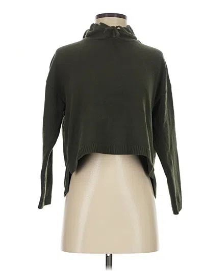 Pre-owned Six/fifty Turtleneck Sweater In Green