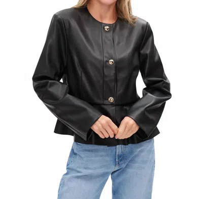 Six/fifty Vivian Jacket In Black
