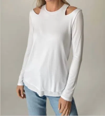Six/fifty Willow Top In White