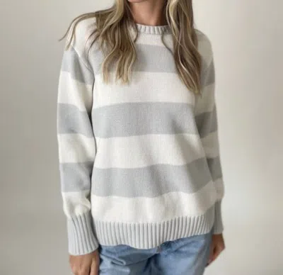 Six/fifty Winnie Sweater In Grey