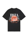 Sixthreeseven Ibiza Tour Heavyweight Tee In Black