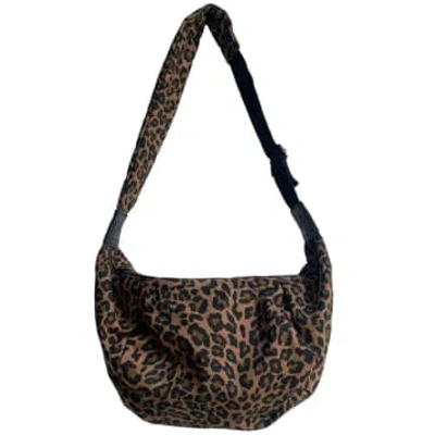 Sixton Leopard Print Sling Bag In Animal Print