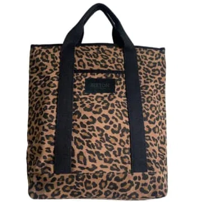 Sixton London Sixton Leopard Print Backpack In Animal Print
