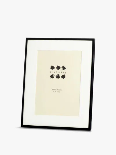 Sixtrees Park Lane Black Photo Frame