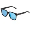 Sixty One Unisex Delos 66mm Polarized Sunglasses In Blue