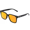 Sixty One Unisex Capri 54mm Polarized Sunglasses In Black/red-yellow