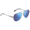 Sixty One Costa Mirror Coating Pilot Unisex Sunglasses Sixs111bl