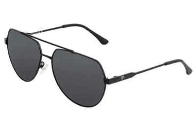 Sixty One Costa Polarized Sunglasses In Black/black