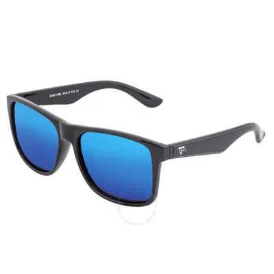 SIXTY ONE SIXTY ONE SOLARO MIRROR COATING SQUARE UNISEX SUNGLASSES SIXS110BL