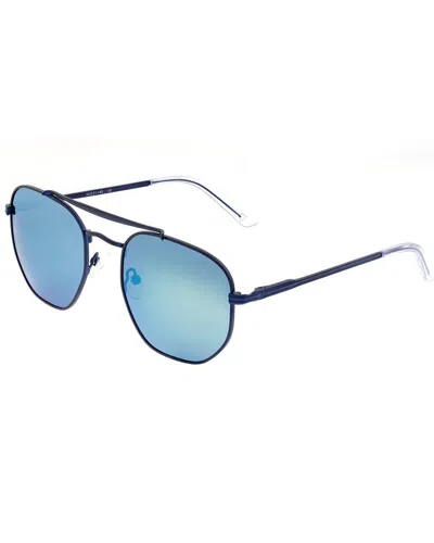 Sixty One Unisex Stockton 54mm Polarized Sunglasses In Blue