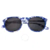 Sixty One Vieques Black Square Sunglasses S135bk In Black