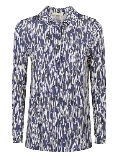 SIYU ABSTRACT-PRINT SHIRT