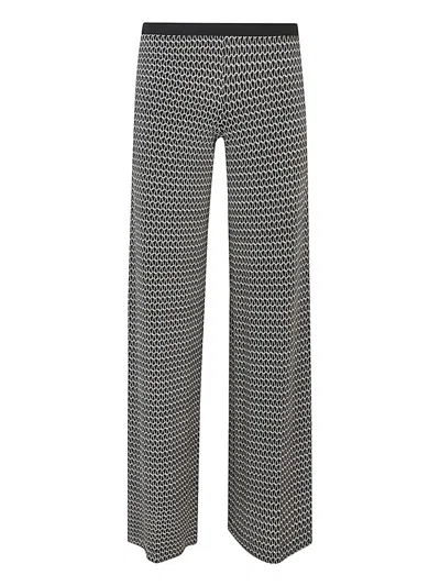 Siyu All-over Print Trousers In Gray