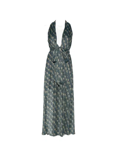 Siyu Ars Long Dress In Multi