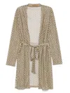Siyu Geometric-print Coat