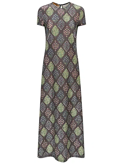 Siyu Printed Long Dress