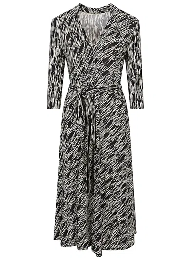 SIYU PRINTED MIDI DRESS