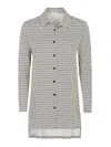 Siyu Long-sleeve Polo-collar Shirt In Black