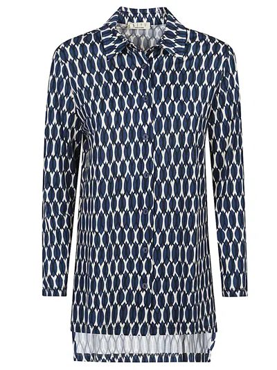 Siyu Printed Shirt In Blue