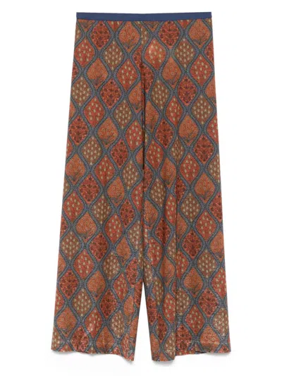Siyu Printed Trousers In Multi