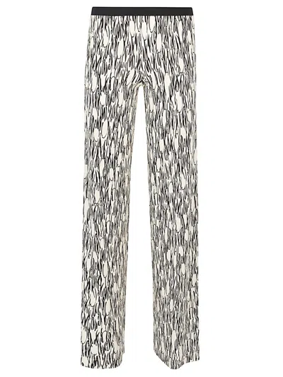 Siyu Printed Trousers In Multicolour