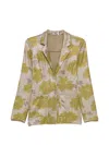 Siyu Rosella Single-breasted Jacket In Metallic